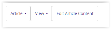 editing article content in GROK